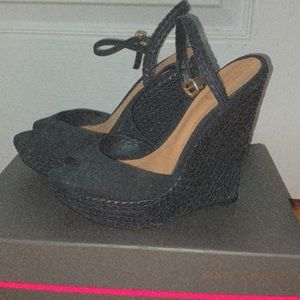 Black beautiful wedges